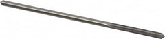 Made in USA - 0.163" High Speed Steel 6 Flute Chucking Reamer - Exact Tool & Supply
