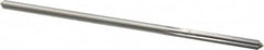 Made in USA - 0.1665" High Speed Steel 6 Flute Chucking Reamer - Exact Tool & Supply