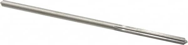 Made in USA - 0.167" High Speed Steel 6 Flute Chucking Reamer - Exact Tool & Supply