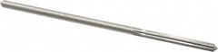 Made in USA - 0.167" High Speed Steel 6 Flute Chucking Reamer - Exact Tool & Supply