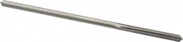 Made in USA - 0.175" High Speed Steel 6 Flute Chucking Reamer - Exact Tool & Supply