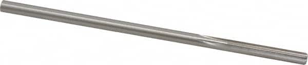 Made in USA - 0.184" High Speed Steel 6 Flute Chucking Reamer - Exact Tool & Supply