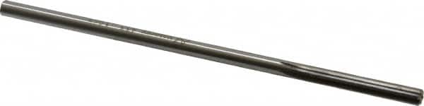 Made in USA - 0.1965" High Speed Steel 6 Flute Chucking Reamer - Exact Tool & Supply