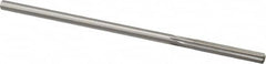 Made in USA - 0.197" High Speed Steel 6 Flute Chucking Reamer - Exact Tool & Supply