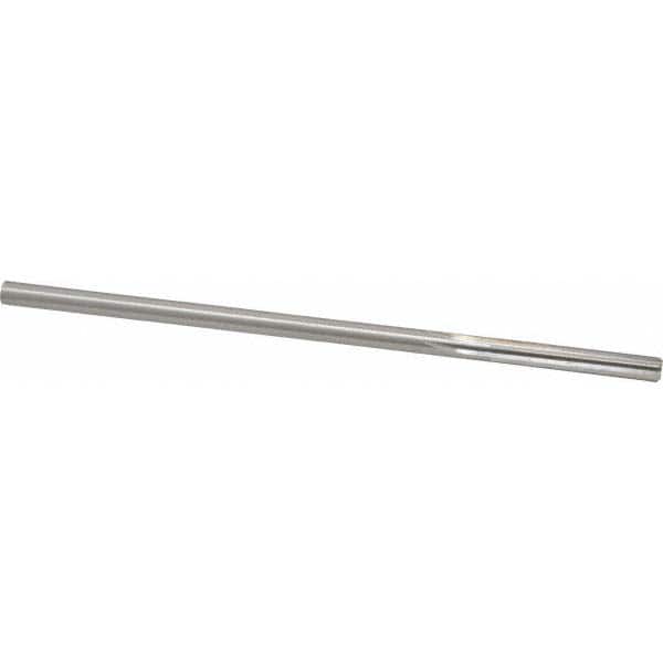 Made in USA - 0.198" High Speed Steel 6 Flute Chucking Reamer - Exact Tool & Supply
