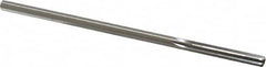 Made in USA - 0.2005" High Speed Steel 6 Flute Chucking Reamer - Exact Tool & Supply