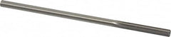 Made in USA - 0.2075" High Speed Steel 6 Flute Chucking Reamer - Exact Tool & Supply