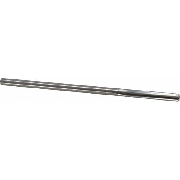 Made in USA - 0.217" High Speed Steel 6 Flute Chucking Reamer - Exact Tool & Supply