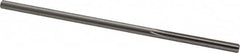 Made in USA - 0.2195" High Speed Steel 6 Flute Chucking Reamer - Exact Tool & Supply