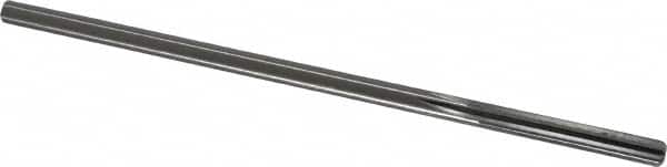 Made in USA - 0.222" High Speed Steel 6 Flute Chucking Reamer - Exact Tool & Supply
