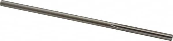 Made in USA - 0.2225" High Speed Steel 6 Flute Chucking Reamer - Exact Tool & Supply