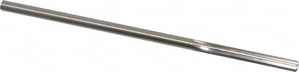 Made in USA - 0.2235" High Speed Steel 6 Flute Chucking Reamer - Exact Tool & Supply