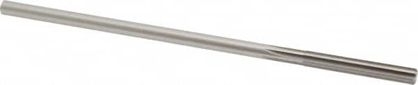 Made in USA - 0.227" High Speed Steel 6 Flute Chucking Reamer - Exact Tool & Supply