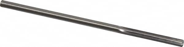 Made in USA - 0.2365" High Speed Steel 6 Flute Chucking Reamer - Exact Tool & Supply