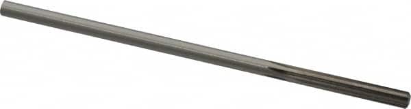Made in USA - 0.237" High Speed Steel 6 Flute Chucking Reamer - Exact Tool & Supply