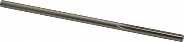 Made in USA - 0.2375" High Speed Steel 6 Flute Chucking Reamer - Exact Tool & Supply