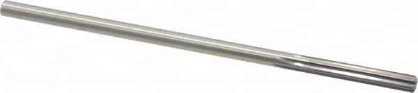 Made in USA - 0.239" High Speed Steel 6 Flute Chucking Reamer - Exact Tool & Supply