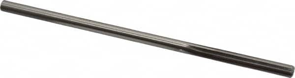 Made in USA - 0.24" High Speed Steel 6 Flute Chucking Reamer - Exact Tool & Supply