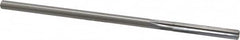 Made in USA - 0.2405" High Speed Steel 6 Flute Chucking Reamer - Exact Tool & Supply