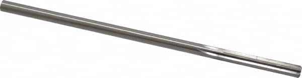 Made in USA - 0.2435" High Speed Steel 6 Flute Chucking Reamer - Exact Tool & Supply