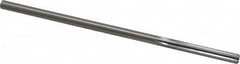 Made in USA - 0.244" High Speed Steel 6 Flute Chucking Reamer - Exact Tool & Supply