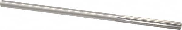 Made in USA - 0.2505" High Speed Steel 6 Flute Chucking Reamer - Exact Tool & Supply