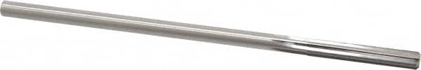 Made in USA - 0.2545" High Speed Steel 6 Flute Chucking Reamer - Exact Tool & Supply