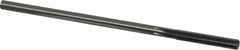 Made in USA - 0.2555" High Speed Steel 6 Flute Chucking Reamer - Exact Tool & Supply