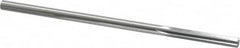 Made in USA - 0.2565" High Speed Steel 6 Flute Chucking Reamer - Exact Tool & Supply