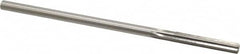Made in USA - 0.2625" High Speed Steel 6 Flute Chucking Reamer - Exact Tool & Supply