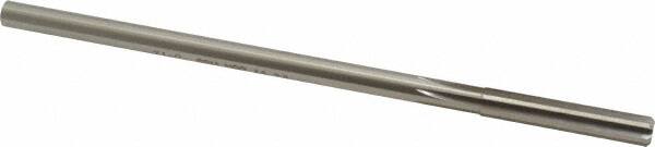 Made in USA - 0.273" High Speed Steel 6 Flute Chucking Reamer - Exact Tool & Supply