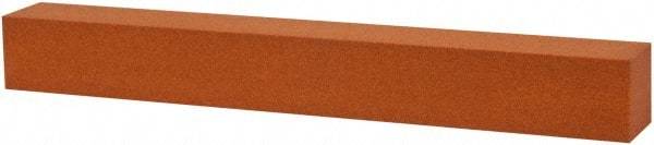 Norton - 6" Long x 3/4" Wide x 3/4" Thick, Aluminum Oxide Sharpening Stone - Square, Fine Grade - Exact Tool & Supply