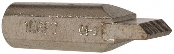 Norton - 1E-F, 7/16" Shank Diam Multi-Point Diamond Dresser - 3/8" Long x 5/16" Thick Head - Exact Tool & Supply