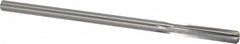 Made in USA - 0.3085" High Speed Steel 6 Flute Chucking Reamer - Exact Tool & Supply