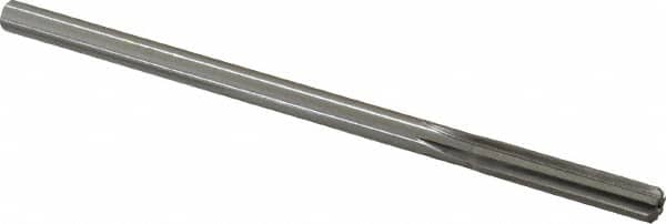 Made in USA - 0.303" High Speed Steel 6 Flute Chucking Reamer - Exact Tool & Supply