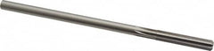 Made in USA - 0.306" High Speed Steel 6 Flute Chucking Reamer - Exact Tool & Supply