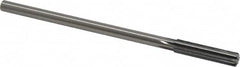 Made in USA - 0.328" High Speed Steel 6 Flute Chucking Reamer - Exact Tool & Supply