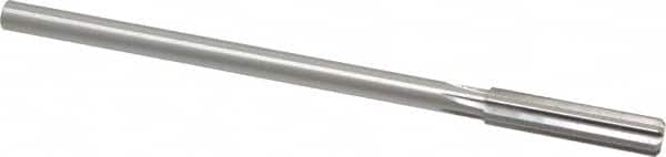 Made in USA - 0.343" High Speed Steel 6 Flute Chucking Reamer - Exact Tool & Supply