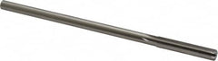 Made in USA - 0.345" High Speed Steel 6 Flute Chucking Reamer - Exact Tool & Supply