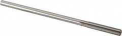 Made in USA - 0.346" High Speed Steel 6 Flute Chucking Reamer - Exact Tool & Supply