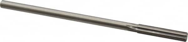 Made in USA - 0.35" High Speed Steel 6 Flute Chucking Reamer - Exact Tool & Supply