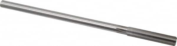 Made in USA - 0.366" High Speed Steel 6 Flute Chucking Reamer - Exact Tool & Supply