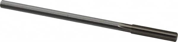 Made in USA - 0.369" High Speed Steel 6 Flute Chucking Reamer - Exact Tool & Supply