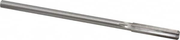Made in USA - 0.372" High Speed Steel 6 Flute Chucking Reamer - Exact Tool & Supply