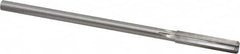 Made in USA - 0.372" High Speed Steel 6 Flute Chucking Reamer - Exact Tool & Supply