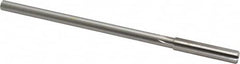 Made in USA - 0.378" High Speed Steel 6 Flute Chucking Reamer - Exact Tool & Supply