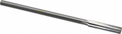 Made in USA - 0.389" High Speed Steel 6 Flute Chucking Reamer - Exact Tool & Supply