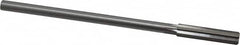Made in USA - 0.392" High Speed Steel 6 Flute Chucking Reamer - Exact Tool & Supply
