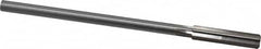 Made in USA - 0.396" High Speed Steel 6 Flute Chucking Reamer - Exact Tool & Supply