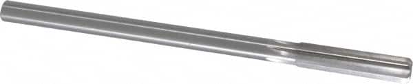 Made in USA - 0.414" High Speed Steel 6 Flute Chucking Reamer - Exact Tool & Supply